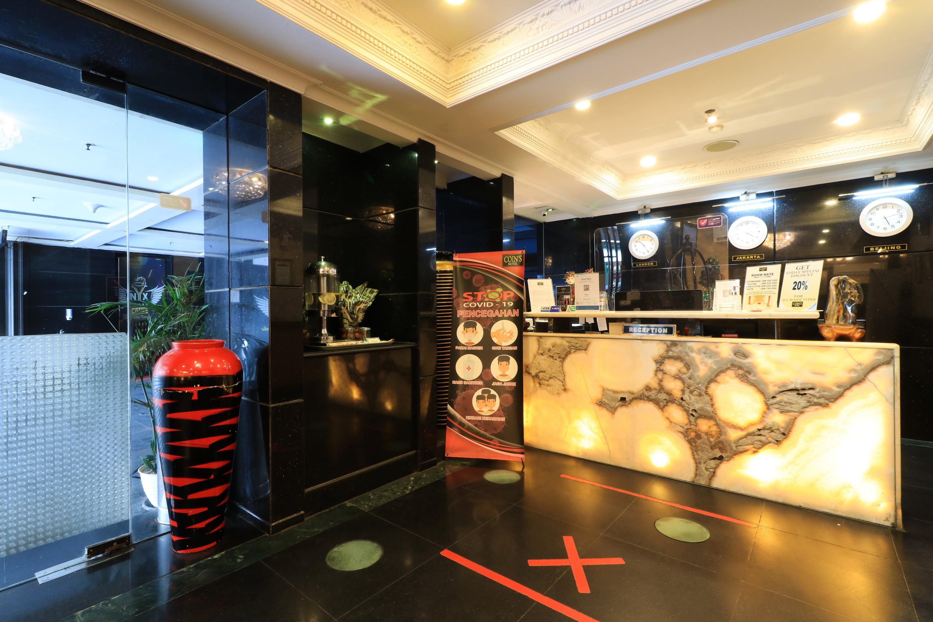 Coins Hotel Jakarta Exteriér fotografie
